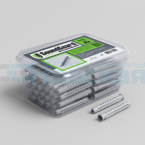 Дюбеля SoundGuard УН 8x50 60 шт